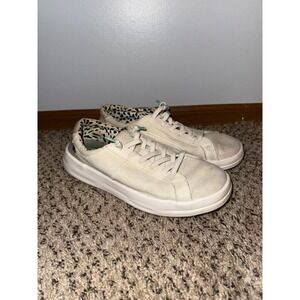 Hey Dude Women's Karina Duo Classic sneakers White Leopard‎ Print Size 9